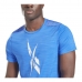 Férfi rövid ujjú póló Reebok Workout Ready Activchill Kék