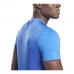 Heren-T-Shirt met Korte Mouwen Reebok Workout Ready Activchill Blauw