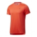 Kortærmet T-shirt til Mænd Reebok Workout Ready Tech Orange