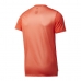 Kortærmet T-shirt til Mænd Reebok Workout Ready Tech Orange