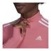 Dames-T-Shirt met Lange Mouwen Adidas 3/4 Hyperglam W Roze