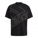Férfi rövid ujjú póló Adidas Giant Logo Fekete
