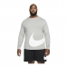 Moška Majica z Dolgimi Rokavi Nike Sportswear Svetlo siva