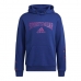 Herenhoodie Adidas Reverse Retro Future Icons Blauw