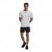 Kortarmet T-skjorte til Menn Adidas Essentials Gradient Hvit