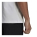 Maglia a Maniche Corte Uomo Adidas Essentials Gradient Bianco