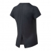 Kortærmet T-shirt til Kvinder Reebok Workout Ready Activchill Sort