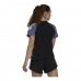 Naisten T-paita Adidas Sportswear Colorblock Musta