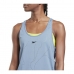 T-Shirt de Alças Mulher Reebok United By Fitness Perforated Anil