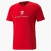 Kortærmet T-shirt til Mænd Puma Race Graphic Rød