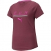 Dames-T-Shirt met Korte Mouwen Puma Run 5K Logo