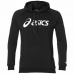 Felpa con Cappuccio Uomo Asics Big OTH M Nero