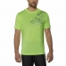 Heren-T-Shirt met Korte Mouwen Mizuno Core Tee Limoengroen