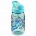 Wasserflasche Laken Summit Space Robots Blau Aquamarin (0,45 L)