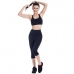 Sport leggins til kvinder  Apple Skin  Happy Dance 2415ATC Sort