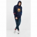 Sudadera con Capucha Hombre F.C. Barcelona Azul marino