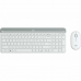 Klávesnica a myš Logitech 920-009199 Biela Španielčina Španielska Qwerty