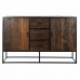 Buffet DKD Home Decor Bois Métal Bois de manguier (140 x 43 x 91 cm)