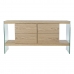 Kredens DKD Home Decor Szkło Drewno MDF (160 x 45 x 80 cm)