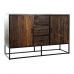 Buffet DKD Home Decor Bois Métal Bois de manguier (140 x 43 x 91 cm)