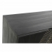 Tálalószekrény DKD Home Decor Fekete Többszínű Aranysàrga Fém Mangófa 160 x 45 x 75 cm