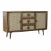 Credenza DKD Home Decor Rattan Legno di mango (150.5 x 40.5 x 86 cm)