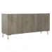 Skænk DKD Home Decor Metal Mangotræ (160 x 45 x 75 cm)