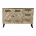 Buffet DKD Home Decor Noir Métal Bois de manguier (140 x 40 x 93 cm)