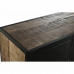 Aparador DKD Home Decor Marrón Negro Metal Madera de mango (160 x 40 x 90 cm)