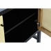 Устройство DKD Home Decor Чёрный Ель Натуральный ротанг (120 x 38 x 76 cm)