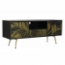 Kredenca DKD Home Decor Črna Zelena Kovina Jelka Les MDF 140 x 40 x 58 cm