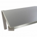 Mesa de Comedor DKD Home Decor Cristal Gris Aluminio Roble Cristal Templado (162 x 92 x 74 cm)