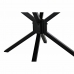 Ruokapöytä DKD Home Decor 127 x 127 x 75 cm Luonnollinen Musta Metalli Alumiini Mangopuu