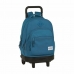 Mochila Escolar com Rodas Compact BlackFit8 Egeo Azul 33 X 45 X 22 cm