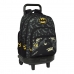 Mochila Escolar com Rodas Batman Hero Preto 33 X 45 X 22 cm