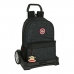 Mochila Escolar con Ruedas Paul Frank Team player Negro 30 x 46 x 14 cm