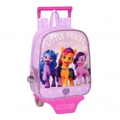 Mochila Escolar My Little Pony Wild & free 26 x 34 x 11 cm Azul