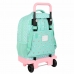 Trolley per la Scuola Glow Lab Pepa Verde 33 X 45 X 22 cm