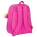 Mochila Escolar Rainbow High Fúcsia 33 x 42 x 14 cm