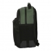 Mochila Escolar BlackFit8 Gradient Preto Verde militar 32 x 42 x 15 cm