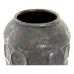 Vase DKD Home Decor Aldret overflate Grå Gyllen Metall Orientalsk 19 x 19 x 47 cm