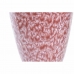 Váza DKD Home Decor Ružová Tyrkysový Kamenina Kvetina Stredozemný 18 x 18 x 25 cm 16 x 16 x 26 cm (2 kusov)