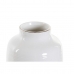 Vaso DKD Home Decor Bianco Gres Pompon 12 x 12 x 24 cm