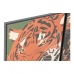 Paveikslas DKD Home Decor 52 x 2,7 x 72 cm Tigras Šiuolaikiškas (2 vnt.)