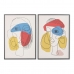 Glezna DKD Home Decor Abstrakts 53 x 4,5 x 73 cm Moderns (2 gb.)
