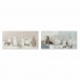 Maal DKD Home Decor 8424001849130 Kangas 120 x 3,8 x 60 cm Traditsiooniline (2 Ühikut)