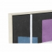 Malba DKD Home Decor 83 x 4,5 x 83 cm Abstraktní Moderní/jazz (2 kusů)