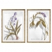 Tavla DKD Home Decor 50 x 2 x 70 cm Modern Botaniska växter (2 antal)