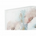 Glezna DKD Home Decor 120 x 3,5 x 80 cm Цветы Shabby Chic (3 Daudzums)