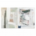 Malba DKD Home Decor 80 x 3,7 x 100 cm Abstraktní Městská (2 kusů)
